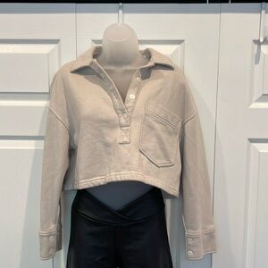 Zara, size small, color beige